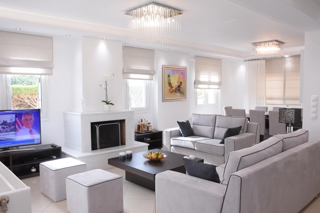 Keratea Luxury Villa -Athens Airport Luaran gambar
